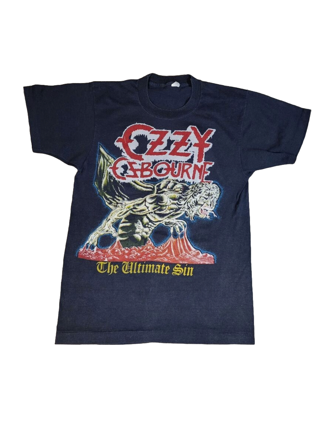 1986 OZZY OSBOURNE METALLICA ULTIMATE SIN TOUR T-SHIRT