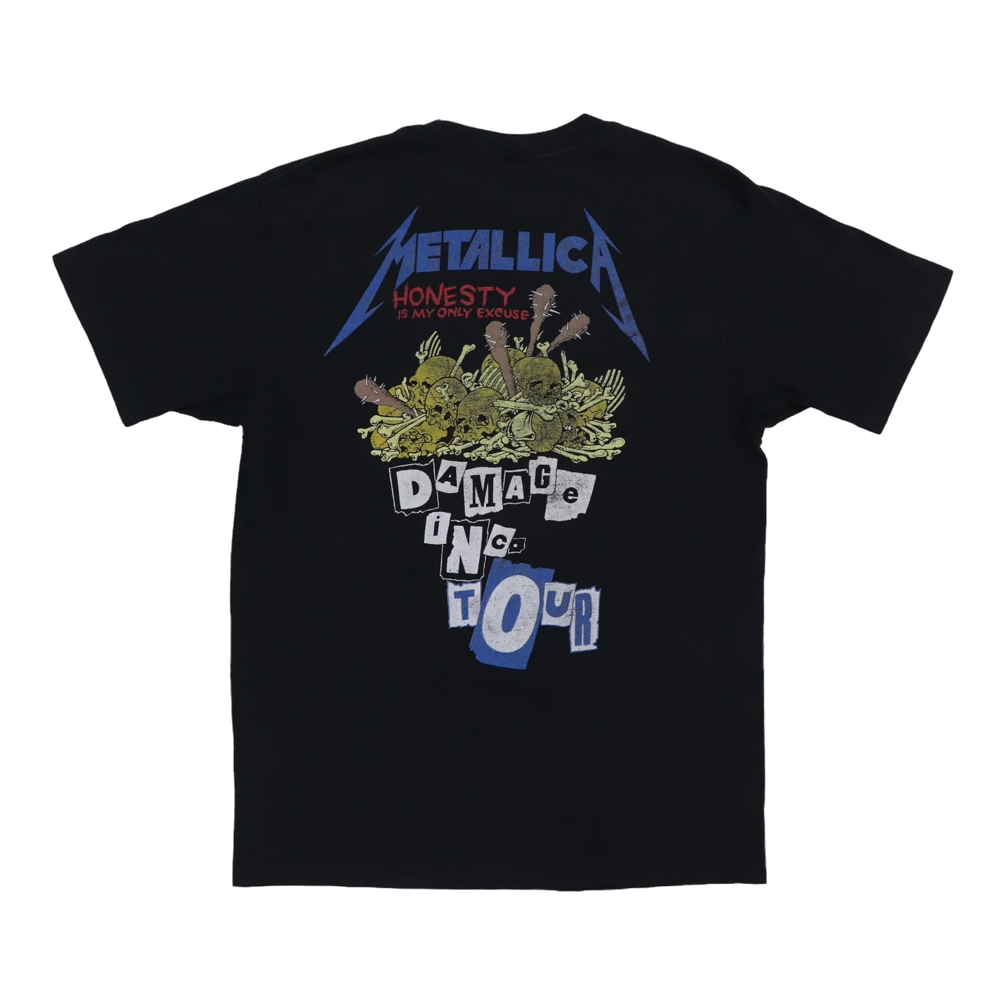 1987 METALLICA DAMAGE INC. TOUR T-SHIRT